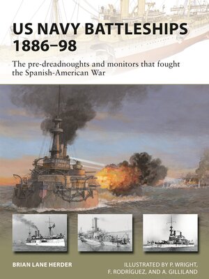 cover image of US Navy Battleships 1886&#8211;98